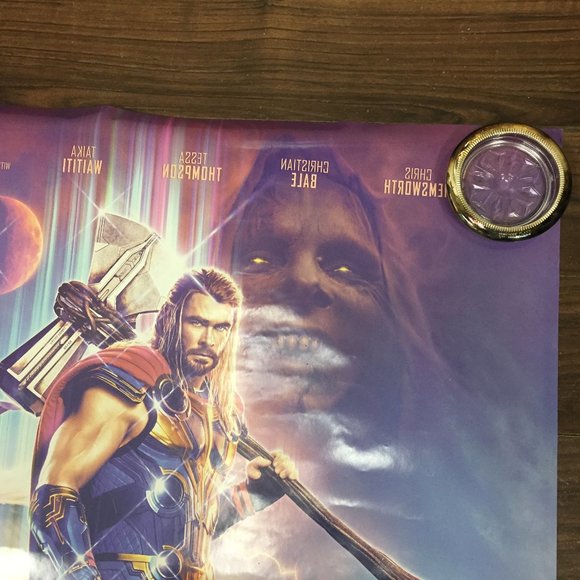 Thor Love and Thunder 27"x40" Authentic Theatre Movie Poster Advance DS Canada - Picture 16 of 16